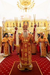 Божественная литургия в Свято-Алексиевском женском монастыре г. Саратова