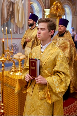 Всенощное бдение в Свято-Троицком кафедральном соборе г. Саратова