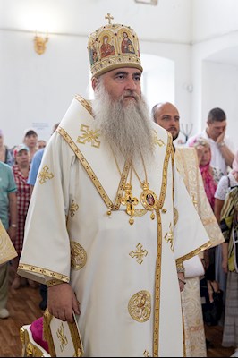 Божественная литургия в храме во имя святителя Митрофана, епископа Воронежского, г.Саратова