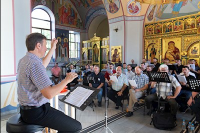 Завершилась запись диска песнопений, посвященных Пресвятой Богородице