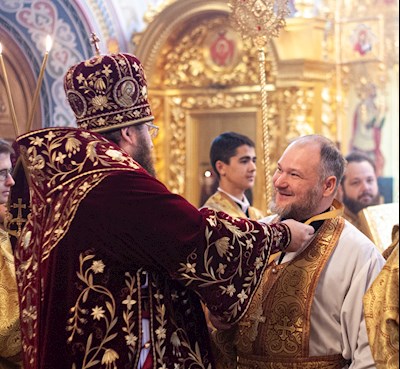 Божественная литургия в Свято-Троицком кафедральном соборе г. Саратова