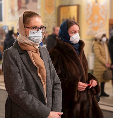 Митрополит Игнатий совершил всенощное бдение в храме Покрова Пресвятой Богородицы г. Саратова