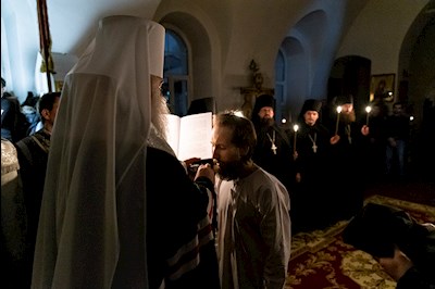 В Спасо-Преображенском монастыре состоялся монашеский постриг