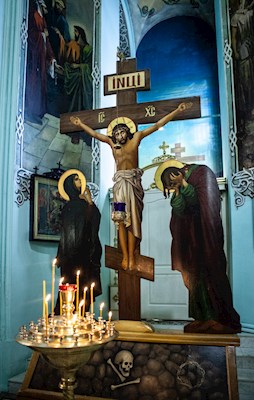 Всенощное бдение в храме в честь Сошествия Святого Духа г. Саратова