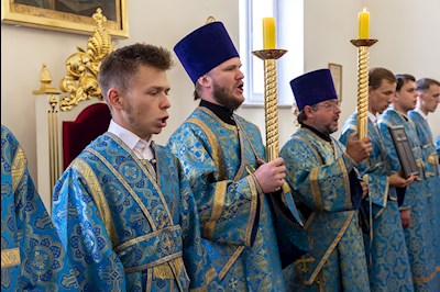 Всенощное бдение в храме в честь Казанской иконы Божией Матери р.п. Татищево