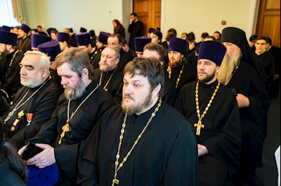 Митрополит Игнатий возглавил ежегодное Епархиальное собрание духовенства Саратовской епархии