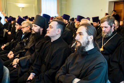 Митрополит Игнатий возглавил ежегодное Епархиальное собрание духовенства Саратовской епархии