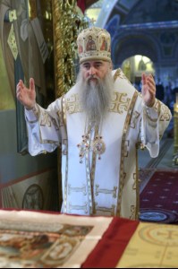Божественная литургия в Свято-Троицком кафедральном соборе г. Саратова