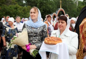 Божественная литургия в Вавиловом Доле