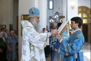 Божественная литургия в Свято-Алексиевском женском монастыре г. Саратова