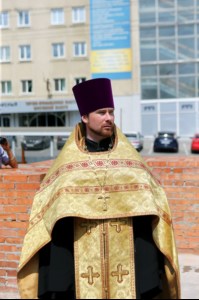 Чин основания храма во имя апостола и евангелиста Иоанна Богослова в Октябрьском районе города Саратова