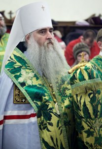 Всенощное бдение на Архиерейском подворье – храме во имя преподобного Серафима Саровского г.Саратова