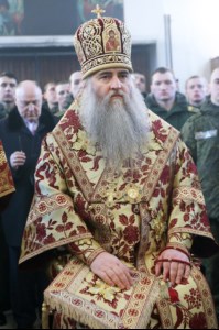 Божественная литургия в храме в честь Воздвижения Честнаго и Животворящего Креста Господня на территории Вольского военного института материального обеспечения