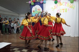 В православном лагере «Солнечный» прошло торжественное открытие первой смены