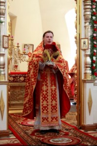 Божественная литургия в Александро-Невском храме города Ртищево