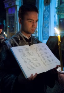 Утреня с чтением Великого канона преподобного Андрея Критского в храме в честь Сошествия Святого Духа г. Саратова