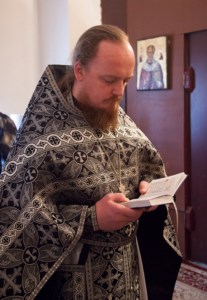 Литургия Преждеосвященных Даров в храме во имя святителя Тихона, Епископа Воронежского, Задонского чудотворца г.Саратова
