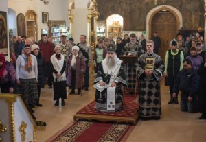 Литургия Преждеосвященных Даров в храме Покрова Пресвятой Богородицы г. Покровска (Энгельса)