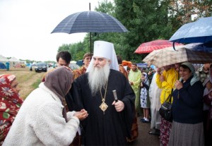 Божественная литургия в Вавиловом Доле