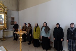 Литургия Преждеосвященных Даров в Свято-Троицком кафедральном соборе г. Вольска