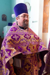 Литургия Преждеосвященных Даров в храме в честь Сошествия Святого Духа г. Саратова