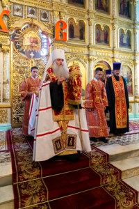 Всенощное бдение в храме Сошествия Святого Духа г. Саратова