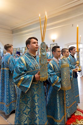Всенощное бдение в храме Рождества Христова г. Вольска