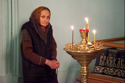 Божественная литургия и панихида в храме в честь Сошествия Святого Духа г. Саратова
