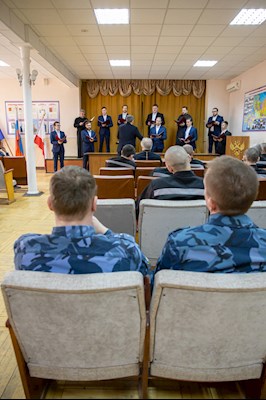 Архиерейский хор Саратовской митрополии выступил в СИЗО
