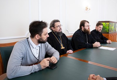 Митрополит Игнатий встретился с представителями Католической Церкви