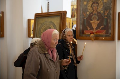 Митрополит Игнатий совершил панихиду в Свято-Алексиевском женском монастыре г. Саратова
