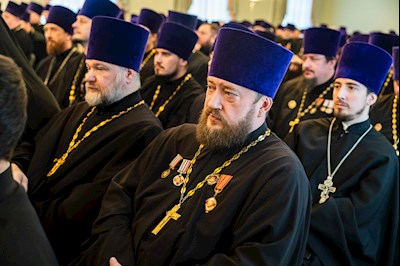 Митрополит Игнатий возглавил ежегодное Епархиальное собрание духовенства Саратовской епархии