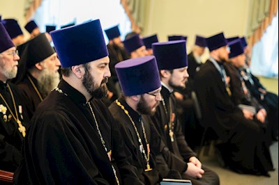 Митрополит Игнатий возглавил ежегодное Епархиальное собрание духовенства Саратовской епархии