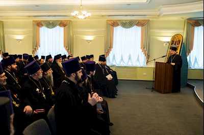 Митрополит Игнатий возглавил ежегодное Епархиальное собрание духовенства Саратовской епархии