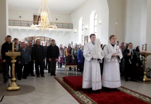 Божественная Литургия в Cвято-Никольском мужском монастыре г. Саратова