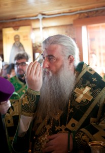 Всенощное бдение в храме во имя преподобного Сергия Радонежского с. Кошели Воскресенского района