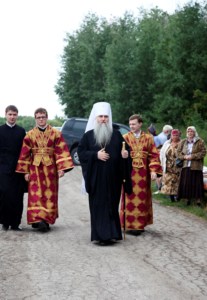 Божественная литургия в Вавиловом Доле