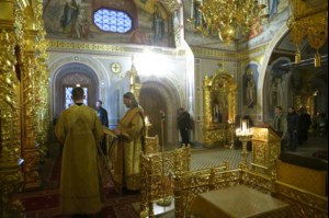 Божественная литургия в Свято-Троицком кафедральном соборе г.Саратова