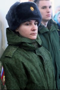 Божественная литургия в храме в честь Воздвижения Честнаго и Животворящего Креста Господня на территории Вольского военного института материального обеспечения