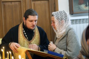 Божественная литургия в храме во имя святого равноапостольного великого князя Владимира г. Саратова