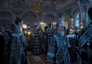 Пассия в Свято-Троицком кафедральном соборе г.Саратова
