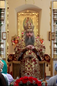 Божественная литургия в Александро-Невском храме города Ртищево