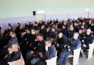 Архиерейский мужской хор выступил в лечебно-исправительном учреждении Балашова