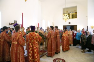 Всенощное бдение в храме во имя святого апостола и евангелиста Иоанна Богослова г.Саратова