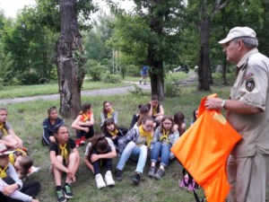 В лагере «Солнечный» прошел День МЧС