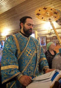 Божественная литургия в храме в честь Рождества Пресвятой Богородицы г.Саратова