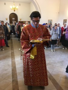 Престольный праздник в новом храме во имя святых мучеников Адриана и Наталии г. Саратова