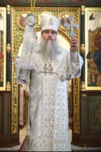 Божественная литургия на Архиерейском подворье — храме в честь иконы Божией Матери «Утоли моя печали» г. Саратова