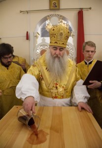 Великое освящение храма во имя святителя Иоанна Златоуста в п. Зональный г.Саратова