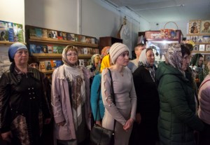 Литургия Преждеосвященных Даров в храме во имя святителя Тихона, Епископа Воронежского, Задонского чудотворца г.Саратова